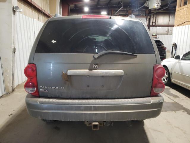 1D4HB48NX5F578313 - 2005 DODGE DURANGO SLT GRAY photo 6