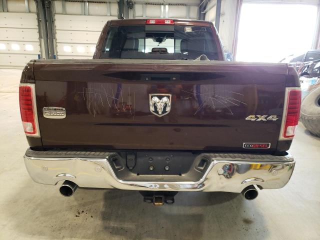 1C6RR7PM1FS724699 - 2015 RAM 1500 LONGHORN BROWN photo 6