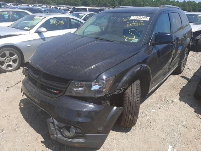 3C4PDCGB9HT637320 - 2017 DODGE JOURNEY CROSSROAD BLACK photo 2