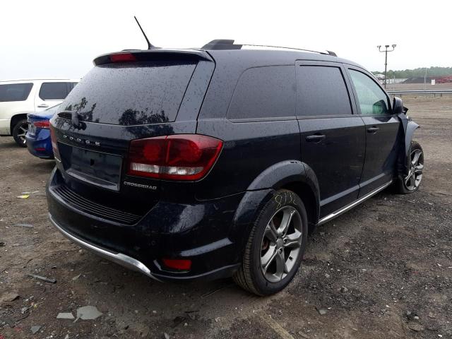 3C4PDCGB9HT637320 - 2017 DODGE JOURNEY CROSSROAD BLACK photo 4