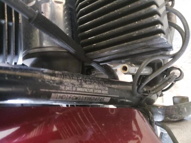 1HD1FCW11YY624745 - 2000 HARLEY-DAVIDSON FLHTCUI 栗色 照片 10