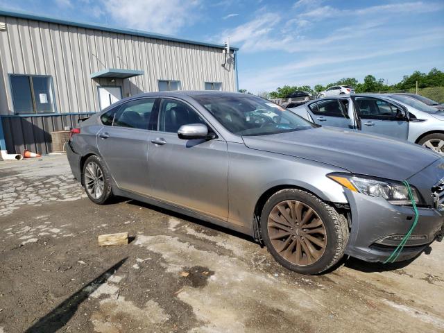 KMHGN4JE2GU141734 - 2016 HYUNDAI GENESIS 3.8L SILVER photo 4