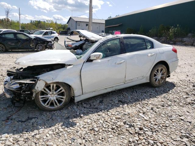 KMHGC4DD4DU249115 - 2013 HYUNDAI GENESIS 3.8L WHITE photo 1