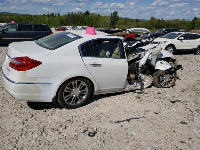 KMHGC4DD4DU249115 - 2013 HYUNDAI GENESIS 3.8L WHITE photo 3