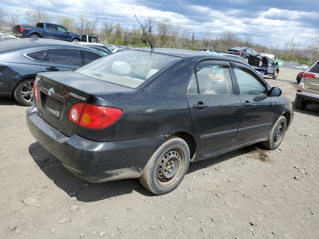 2T1BR32E94C294101 - 2004 TOYOTA COROLLA CE BLACK photo 3