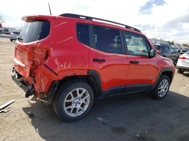 ZACNJBAB9LPK97747 - 2020 JEEP RENEGADE SPORT RED photo 3