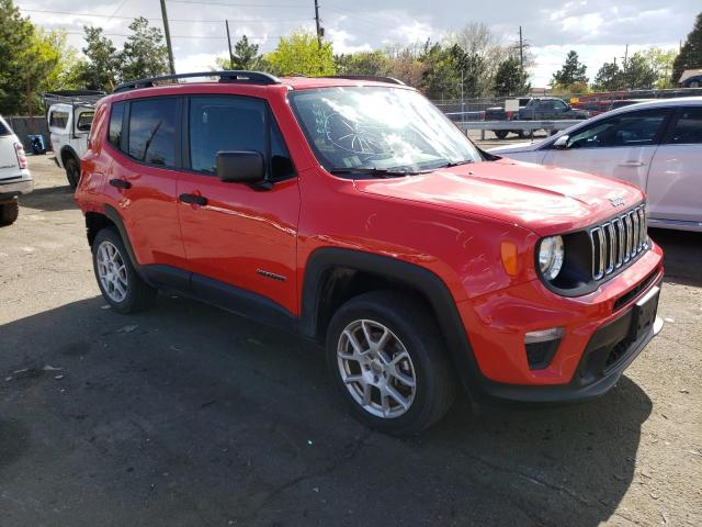 ZACNJBAB9LPK97747 - 2020 JEEP RENEGADE SPORT RED photo 4