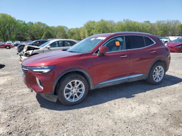 LRBAZLR44MD163572 - 2021 BUICK ENVISION PREFERRED RED photo 1
