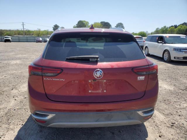 LRBAZLR44MD163572 - 2021 BUICK ENVISION PREFERRED RED photo 6