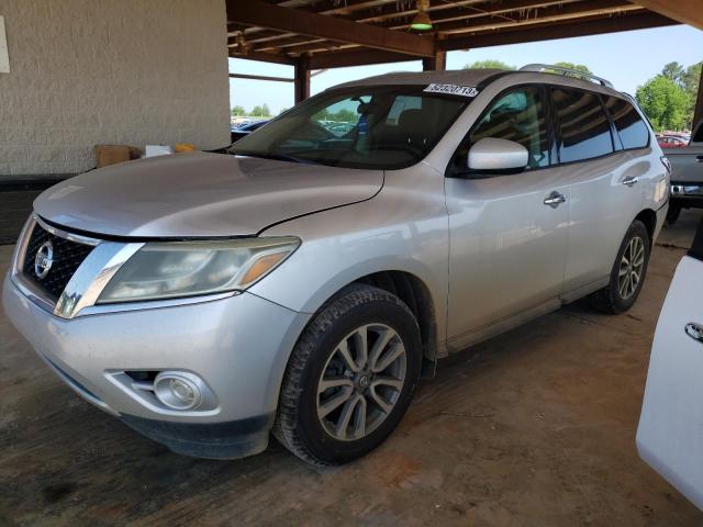 5N1AR2MN1DC688943 - 2013 NISSAN PATHFINDER S SILVER photo 1