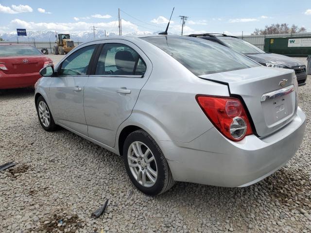 1G1JC5SH6C4112657 - 2012 CHEVROLET SONIC LT SILVER photo 2