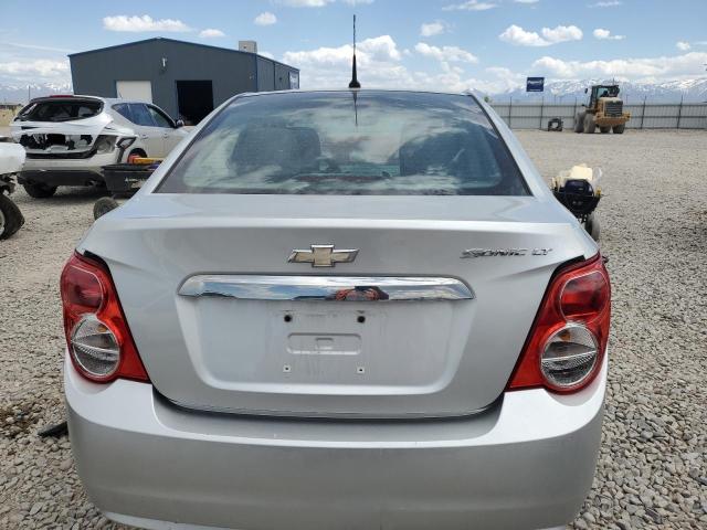 1G1JC5SH6C4112657 - 2012 CHEVROLET SONIC LT SILVER photo 6