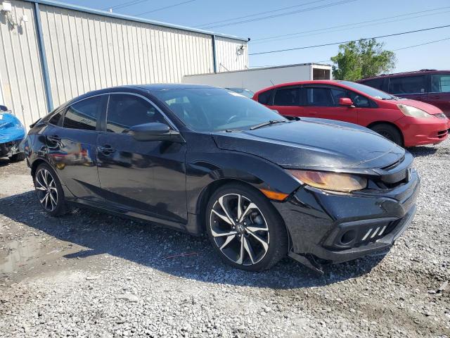 2HGFC2F83MH556056 - 2021 HONDA CIVIC SPORT BLACK photo 4