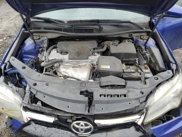 4T1BF1FK0GU586803 - 2016 TOYOTA CAMRY LE BLUE photo 11