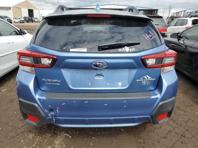 JF2GTHMC3MH373759 - 2021 SUBARU CROSSTREK LIMITED BLUE photo 6