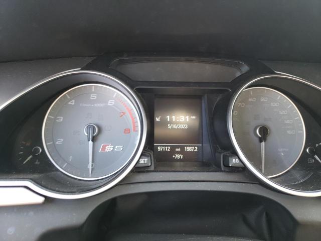 WAUCGAFR5EA051609 - 2014 AUDI S5 PREMIUM PLUS 黑色 照片 9