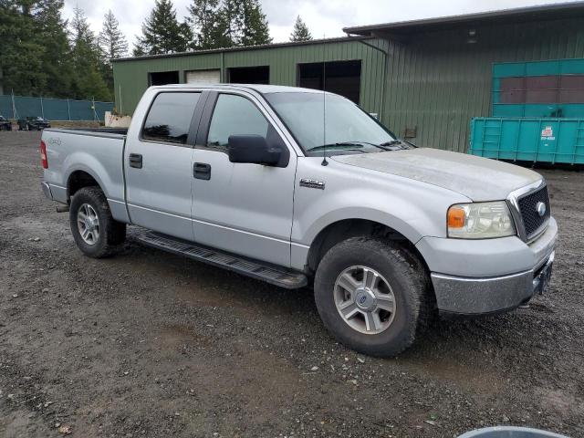 1FTPW14588FC15112 - 2008 FORD F150 SUPERCREW SILVER photo 4