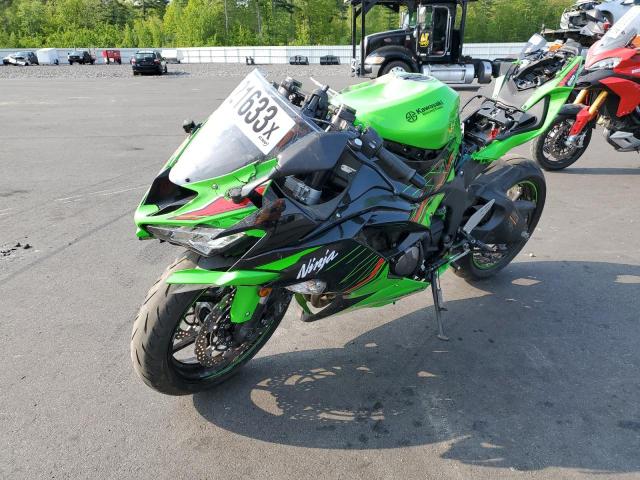 JKBZXJH14PA018727 - 2023 KAWASAKI ZX636 K GREEN photo 2