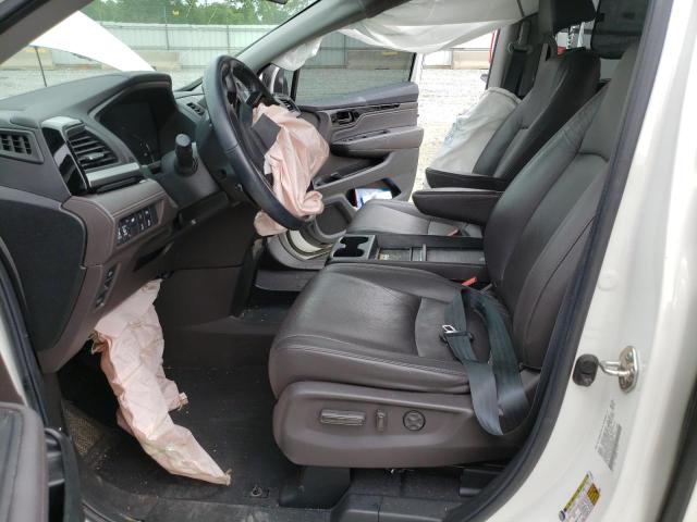 5FNRL6H92KB083407 - 2019 HONDA ODYSSEY ELITE Weiß Foto 7