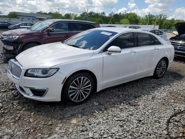 3LN6L5A98KR608357 - 2019 LINCOLN MKZ WHITE photo 1