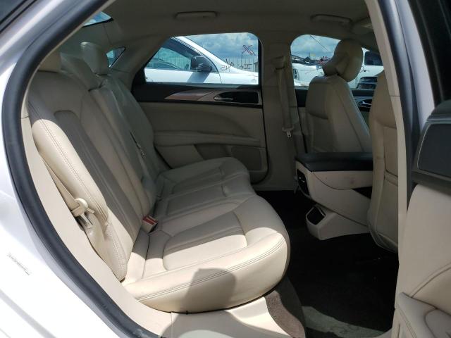 3LN6L5A98KR608357 - 2019 LINCOLN MKZ WHITE photo 10