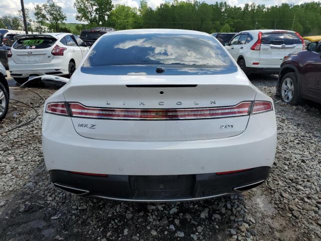 3LN6L5A98KR608357 - 2019 LINCOLN MKZ WHITE photo 6
