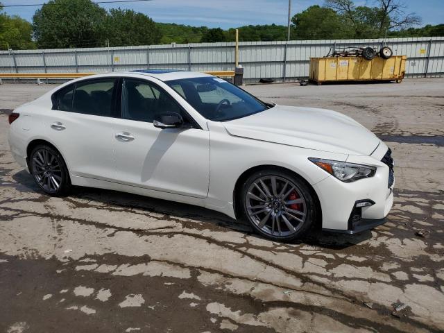 JN1FV7DP0RM660141 - 2024 INFINITI Q50 RED SPORT 400 WHITE photo 4