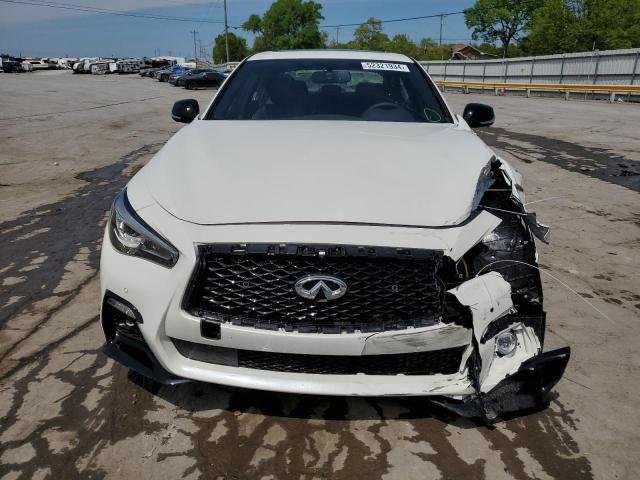 JN1FV7DP0RM660141 - 2024 INFINITI Q50 RED SPORT 400 WHITE photo 5