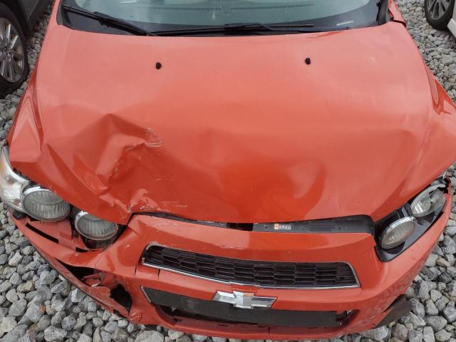 1G1JA5SH3D4229913 - 2013 CHEVROLET SONIC LS ORANGE photo 11