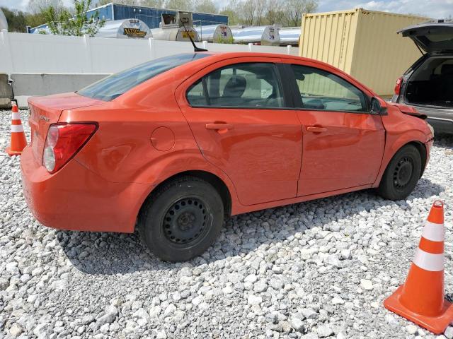 1G1JA5SH3D4229913 - 2013 CHEVROLET SONIC LS ORANGE photo 3