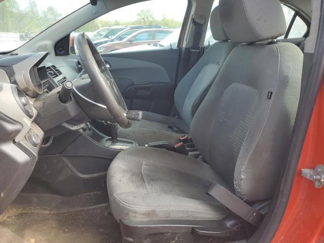 1G1JA5SH3D4229913 - 2013 CHEVROLET SONIC LS ORANGE photo 7