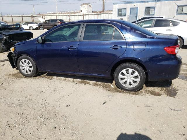 2T1BU4EE8BC543548 - 2011 TOYOTA COROLLA BASE BLUE photo 2