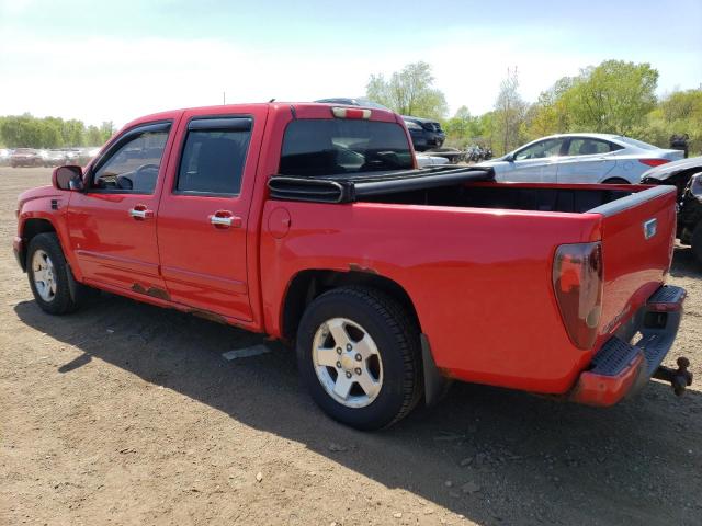 1GCCS13E698100476 - 2009 CHEVROLET COLORADO RED photo 2