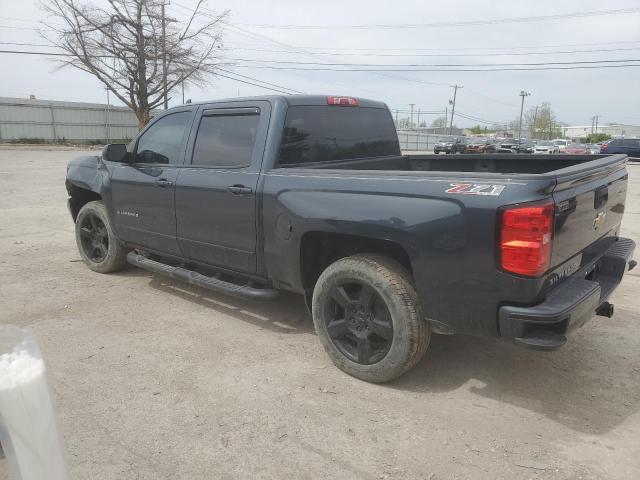 3GCUKREC7HG473064 - 2017 CHEVROLET SILVERADO K1500 LT BLUE photo 2