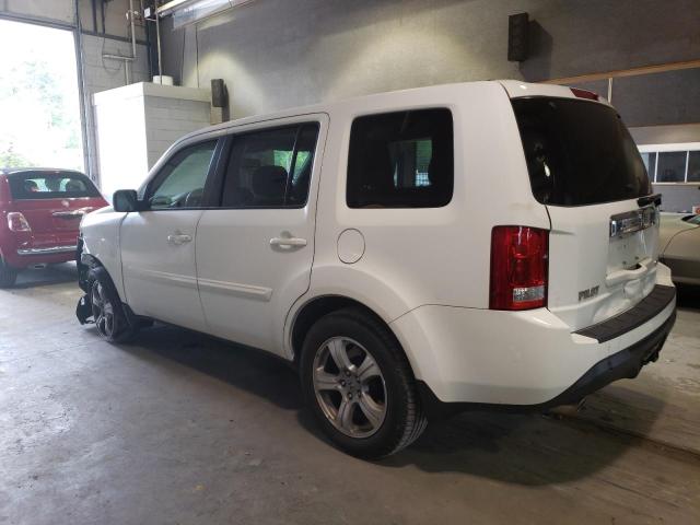 5FNYF4H74FB039811 - 2015 HONDA PILOT EXLN WHITE photo 2