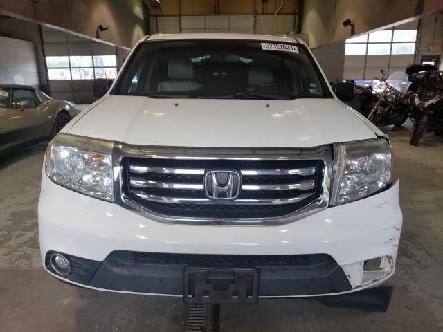 5FNYF4H74FB039811 - 2015 HONDA PILOT EXLN WHITE photo 5