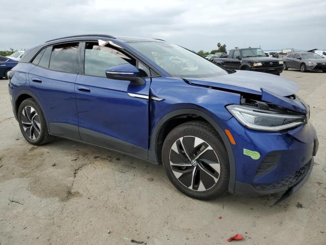 WVGTMPE26NP067457 - 2022 VOLKSWAGEN ID.4 PRO S ლურჯი ფოტო 4