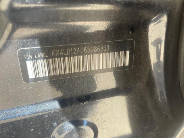 KNALD124065086863 - 2006 KIA AMANTI GRAY photo 10