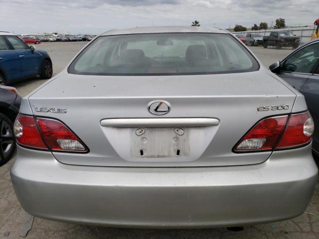 JTHBF30GX30101006 - 2003 LEXUS ES 300 SILVER photo 6