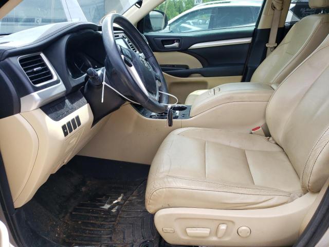 5TDKKRFH1GS125231 - 2016 TOYOTA HIGHLANDER XLE TAN photo 7