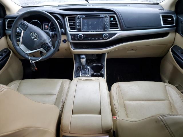 5TDKKRFH1GS125231 - 2016 TOYOTA HIGHLANDER XLE TAN photo 8