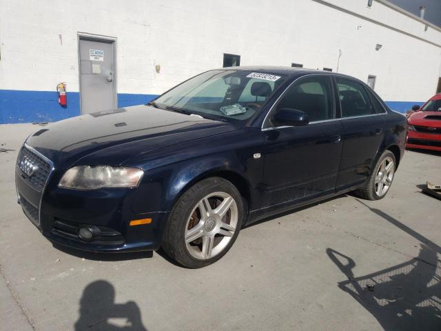 WAUAF78E08A084531 - 2008 AUDI A4 2.0T BLUE photo 1