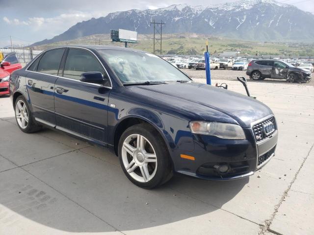 WAUAF78E08A084531 - 2008 AUDI A4 2.0T BLUE photo 4