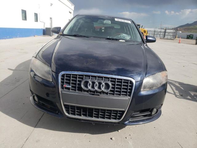 WAUAF78E08A084531 - 2008 AUDI A4 2.0T BLUE photo 5