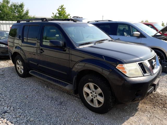 5N1AR18B58C643410 - 2008 NISSAN PATHFINDER S BLACK photo 4