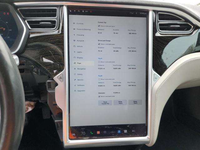 5YJSA1E2XGF145340 - 2016 TESLA MODEL S 白色 照片 9