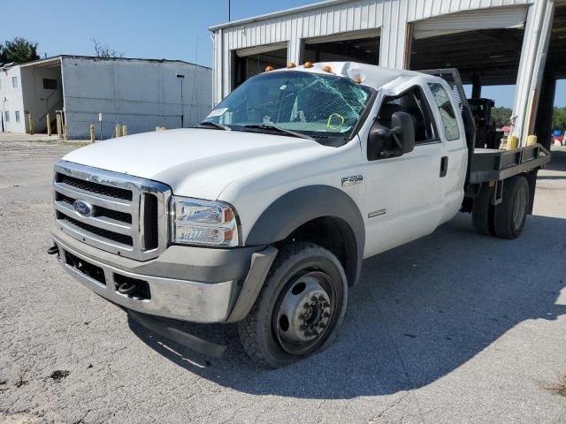 1FDXX47P85EC28340 - 2005 FORD F450 SUPER DUTY WHITE photo 2