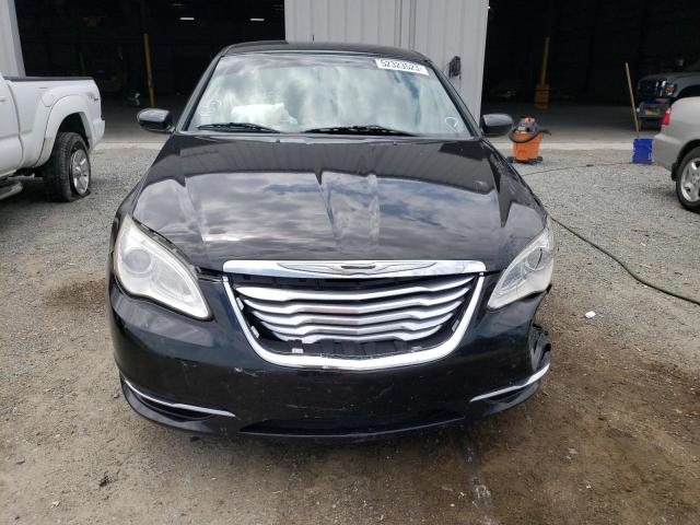 1C3CCBAB7CN105761 - 2012 CHRYSLER 200 LX BLACK photo 5