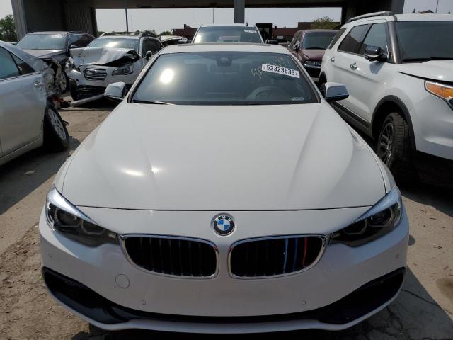 WBA4W9C59KAF94760 - 2019 BMW 440XI WHITE photo 5