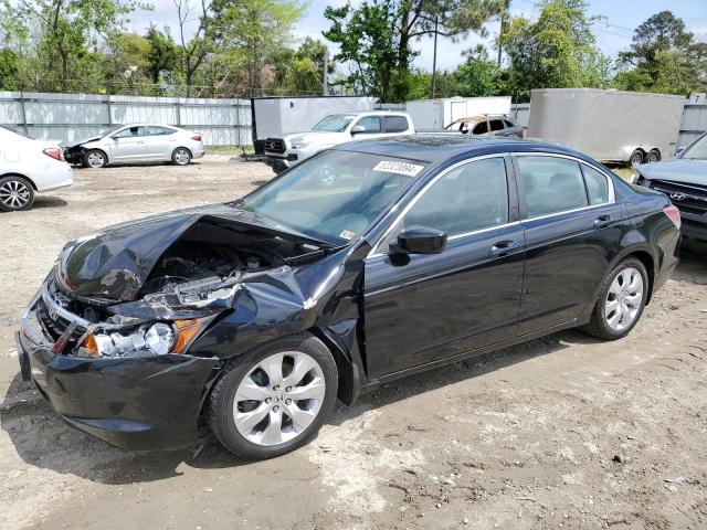 1HGCP26898A020420 - 2008 HONDA ACCORD EXL BLACK photo 1